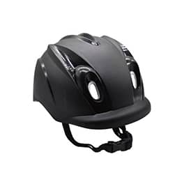 Casco infantil skate roller bicicleta negro